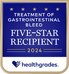 Healthgrades 5 Star Recipient - Treatment of Gastrointestinal Bleed